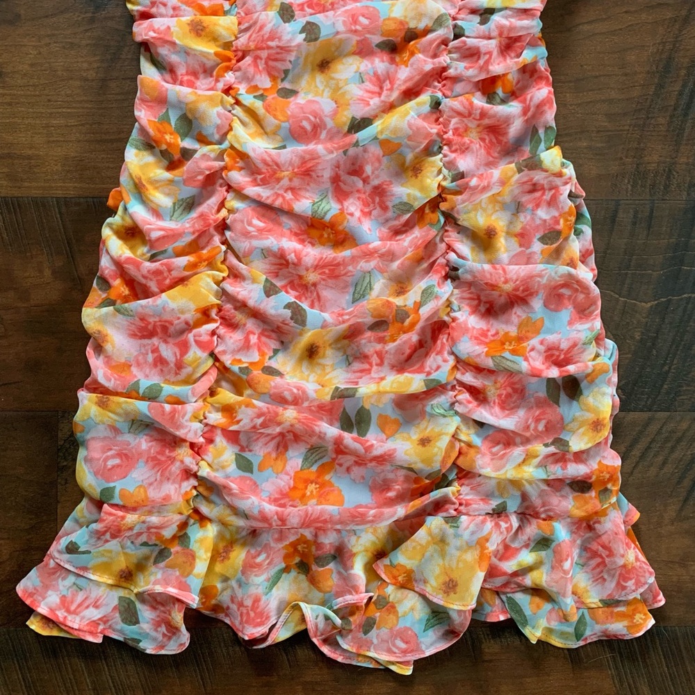 Floral Mini Dress - Picture 3 of 7